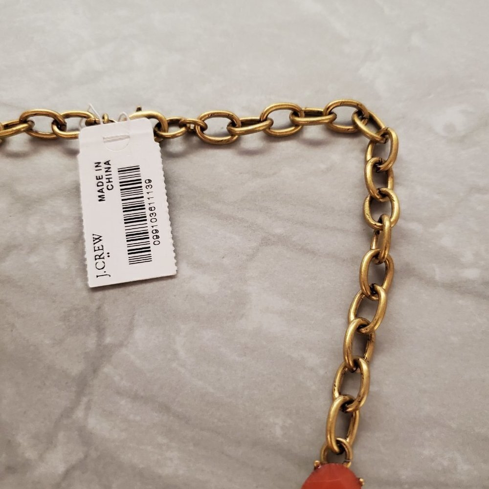 ✨ NEW J.Crew Rhinestone Crystal Cluster Stacked Statement Necklace ✨ - Picture 3 of 14